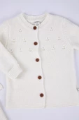 Babyhola %100 Triko Kız Erkek Bebek Çocuk Salopet Hırka 2'li Takım 5803 - 9