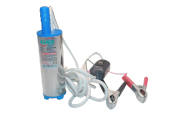 RİCH 12 VOLT KROM DALGIÇ TİPİ SIVI AKTARMA POMPASI (ARAPUARLI) - 1