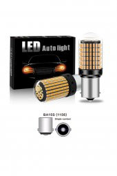 P21W 144 Led Canbus Geri Vites Ampulü Turuncu - 3