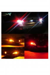 P21W 144 Led Canbus Geri Vites Ampulü Turuncu - 6