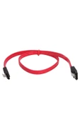 40 Cm Sata Data Kablo - 180 Derece - Metal Klip - 2