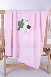 Babyhola Kız Erkek Bebek Triko Battaniye Kutulu Hediyelik Sevimli Hayvanlar 3 Boyutlu Lama Figürü 2005 - 4