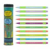 Schneider Line-Up Pastel 0.4mm Tükenmez Kalem Metal Tüp 10 Lu Set SCT951 - 1