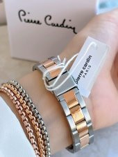 PR.08.KD.2006 Çelik Kordon Kadın Kol Saati 30 Mt Su Geçirmez thumbnail 3