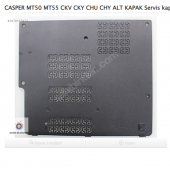 CASPER MT50 MT55 CKV CKY CHU CHY ALT KAPAK Servis kapağı SİYAH - 1