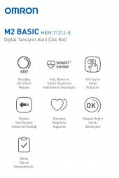 Omron M2 Basic HEM-7121J-E Tansiyon Aleti - 3