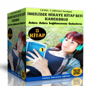 İngilizce Hikaye Seti Level-1 (Karekodlu 5 Kitap) - 1