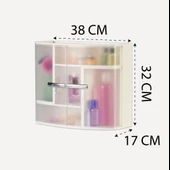 Primanova Banyo ve Ecza Dolabı Naturel Kapaklı 084 - 5