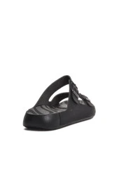 Ayakmod Kahve Çift Bantlı Erkek Terlik - 4