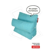 XPERMATE Yükseklik Ayarlı Tv Yastığı Bel Destek Yastığı Sırt Yastığı Boyun Destekli Yastık Ameliyat Sonrası YastıkMavi - 1