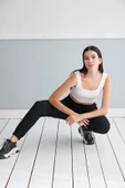 ÜÇ İPLİK PAMUK CEPLİ JOGGER  SİYAH EŞOFMAN ALT - EŞOFMAN ALT - BAYAN EŞOFMAN - SİYAH JOGGER - 4