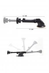 Araç Içi Manyetik Mıknatıslı Telefon Tutucu Uzayabilen Güçlü Tutuşlu - 4