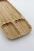 Bambu Bölmeli Sunum Tabağı 38x16x2 Cm thumbnail 2