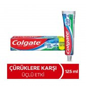 Colgate Üçlü Etki Diş Macunu Nane Ferahlığı 125 Ml - 1