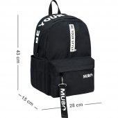 DZC KUZENLER AVM BEZ SIRT ÇANTASI UNISEX GÜNLÜK BÜYÜK BOY OKUL ÇANTA - 1