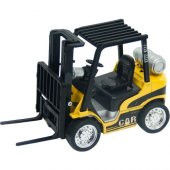 Sesli ve Işıklı Çek Bırak Forklift oyuncak 15 cm - 1