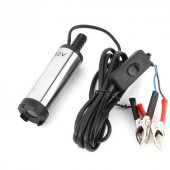 DİCLE 12 VOLT KROM DALGIÇ TİPİ SIVI AKTARMA POMPASI (ARAPUARLI)-8 - 1
