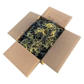 Zikzak Kırpık Kağıt Dolgu Malzemesi -Sarı Lacivert - 1Kg. - 1