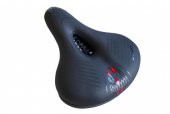 ZOZO VL-192E-1 Kelepçeli Bisiklet Selesi 250mm*205mm Bisiklet Koltuğu Siyah - 2