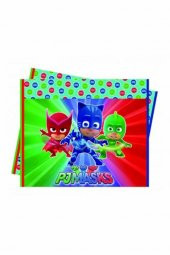 dzc kuzenler avm pijamaskeliler PJMASKS temalı günluk gunluk ve parti masa ortüsü muşamba120*180cm - 1