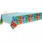 dzc kuzenler avm pijamaskeliler PJMASKS temalı günluk gunluk ve parti masa ortüsü muşamba120*180cm - 2