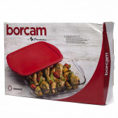 Paşabahçe Borcam Dikdörtgen Saklama Fırın Kabı Kapaklı 59124K - 4