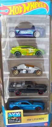HOT WHEELS 5li Araba Seti metal - Hw Design Lab - 1