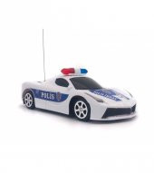 Duman Oyuncak  2 Fonksiyonlu Uzaktan Kumandalı Polis Arabası Pars Polis 17 CM 1/24 ölçek - 2