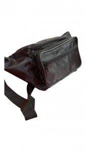 Siyah KALIN KUMAŞ  Freebag Bel Çantası UNISEX omuz çapraz - 3