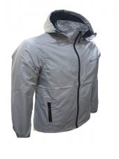Nike N00630 Çocuk Erkek Run Kapüşonlu Yağmurluk - Gri - ST00630-Gri-9-10 YAŞ - 2