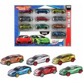 DZC KUZENLER AVM METAL 10 LU ARABA SET DEMİR DİECAST ARABALAR - 1