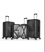 DZC KUZENLER AVM G&d Gedox Polo Suitcase Abs 3'lü Lüx Valiz Seyahat Seti - 11
