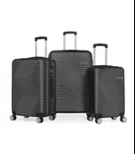DZC KUZENLER AVM G&d Gedox Polo Suitcase Abs 3'lü Lüx Valiz Seyahat Seti - 10