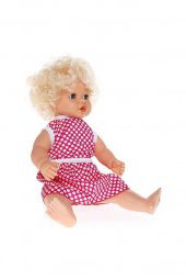 ŞİMŞEK Türkçe Konuşan Defne Bebek Et Bebek DEV BÜYÜK BOY 60 cm - 4