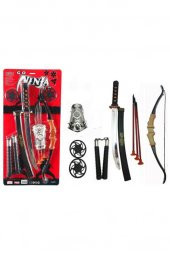 Zeon Oyuncak Savaşçı Oklu Ninja Kılıç Seti 10 Parça - 3