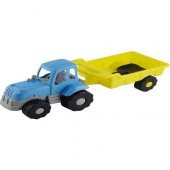 Römorklu Traktör Plastik Oyuncak 43 CM - 1