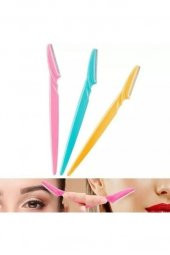 3 lü Yüz Jileti Ve Kaş Usturası Kadın Jileti Epilasyon bıyık alma tinkle - 1