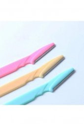 3 lü Yüz Jileti Ve Kaş Usturası Kadın Jileti Epilasyon bıyık alma tinkle - 4