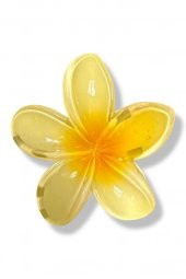 LOTUS MANDAL SAÇ TOKASI AKRİLİK PARLAK (SARI KREM) - 5