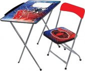 ÖRÜMCEK Karakterli Çocuk Ders Çalışma Masası thumbnail 1