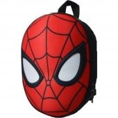Spiderman 3D Kabartmalı Anaokulu Kreş ve Günlük Kullanım Çantası Örümcek Adam Sırt Çantası - 1