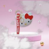 DZC KUZENLER AVM HELLO CITY PARA CÜZDANI ÇOCUK ÇANTA ANAHTARLIK LI fermuarlı SİLİKON BEYAZ thumbnail 2