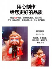 DZC KUZENLER AVM DENİZ KRALI MERVEL THOR SÜPER KAHRAMAN Karikatür Anime Figür PVC Bebek Anahtarlık Çanta Anahtarlık Süsü - 2