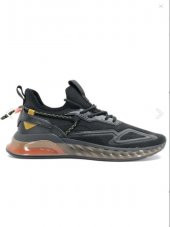 Gamelu 23Ym Grim Erkek Sneakers Keten Günlük Spor Ayakkabı - Siyah - ST00153-Siyah-41 - 2