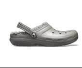 Crocs Classic Lined Clog Gri Unisex Sandalet 203591-0EX - 1