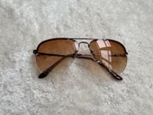 Siyah Unisex  Yarım Çerçeveli Metal  Güneş Gözlüğü - 7