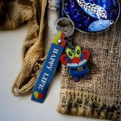 DZC KUZENLER AVM YENGEÇ Karikatür Anime Figür PVC Bebek Anahtarlık Çanta Anahtarlık Süsü - 5