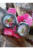 BARBİE SLİKON KORDON SAAT KIZ ÇOCUK SAATİ MOR - 4