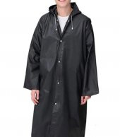 DZC KUZENLER AVM Kadın Erkek Yağmurluk Kapüşonlu Çıtçıtlı Eva Yağmurluk RÜZGARLIK - 2