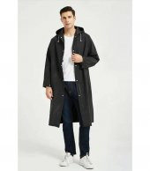 DZC KUZENLER AVM Kadın Erkek Yağmurluk Kapüşonlu Çıtçıtlı Eva Yağmurluk RÜZGARLIK - 3